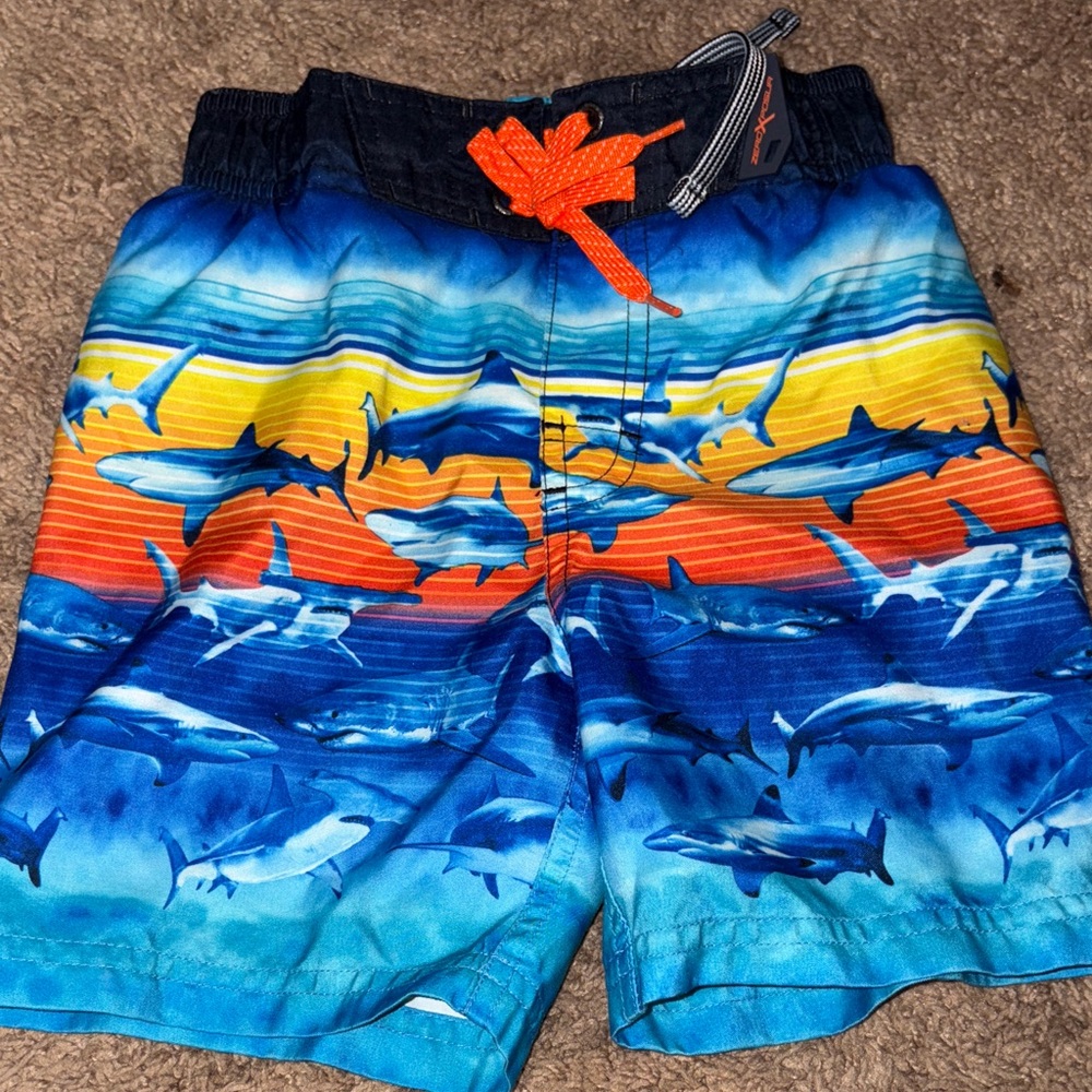 3 for $20! Boys size 5 swim trunks colorful swim shorts boy kid size 5. Offers!